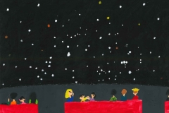 「横浜の冬の星空」珠理 さん（小学４年生、神奈川県）